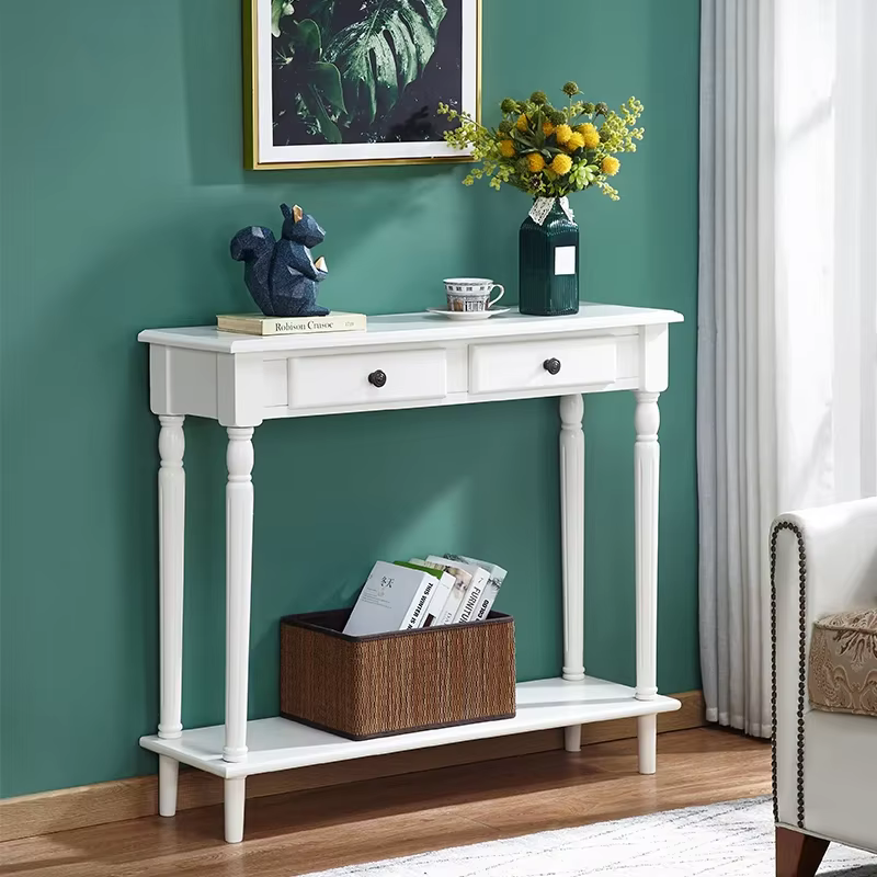 Table d'angle de beauté Simple, de luxe, nordique, élégante, Unique, pour entrées, moderne, Simple, 