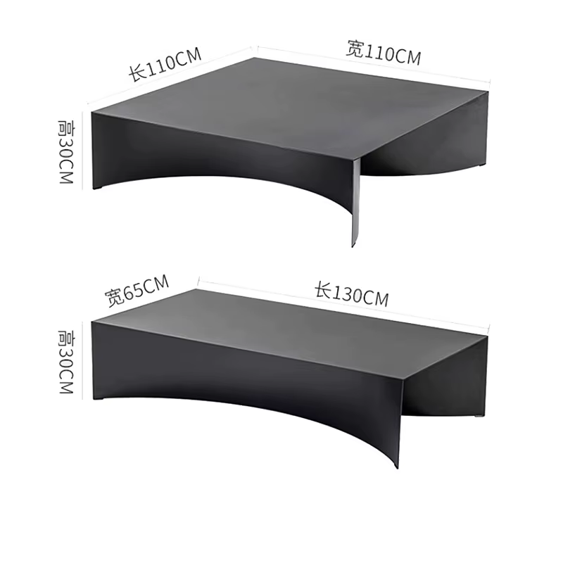 Cool moderne Table basse minimaliste salon Premium luxe Table basse Rectangle Lowmesita De Centro me