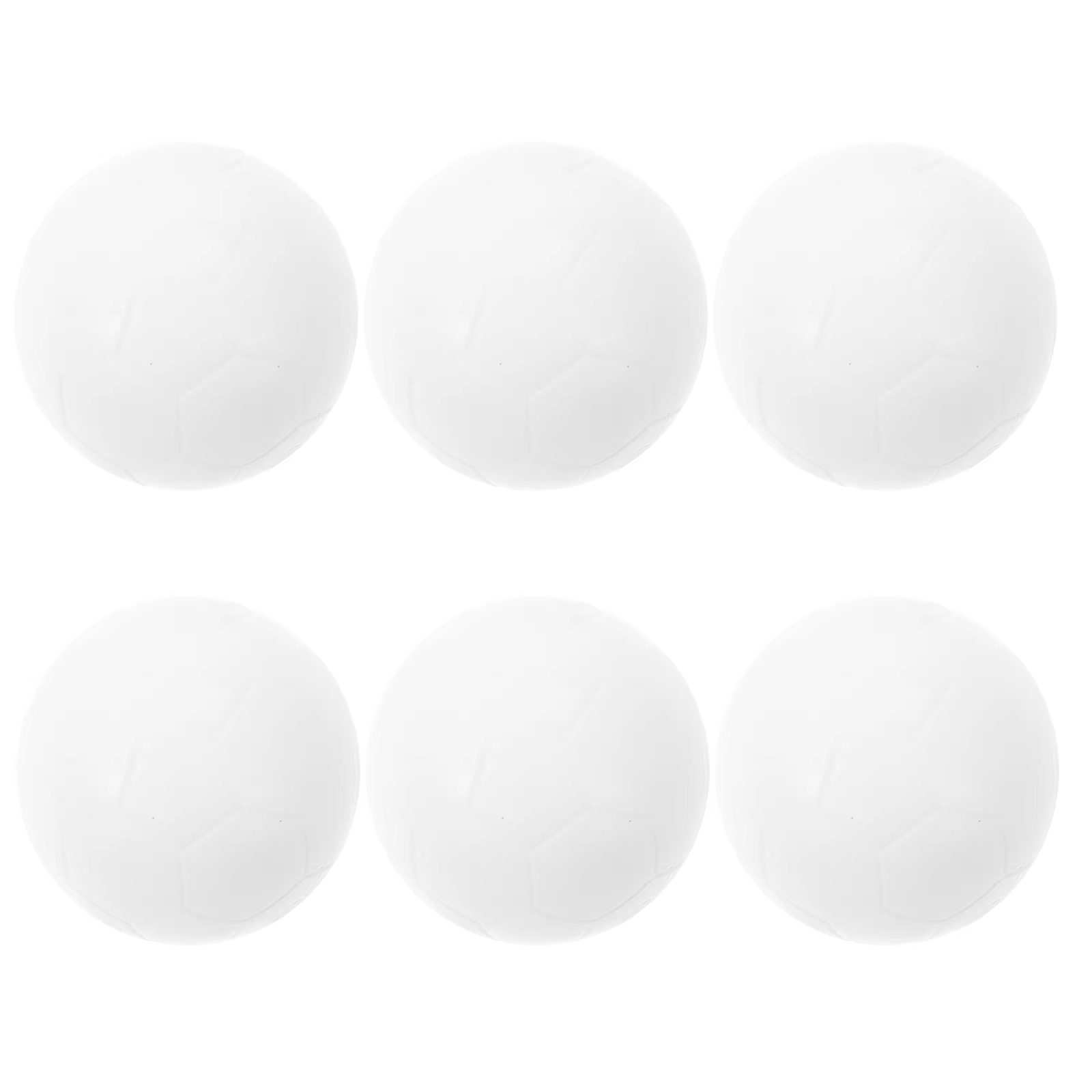 Table de baby-foot pour enfants, 6 pièces, remplacement de Football, ballons d'intérieur pour adulte