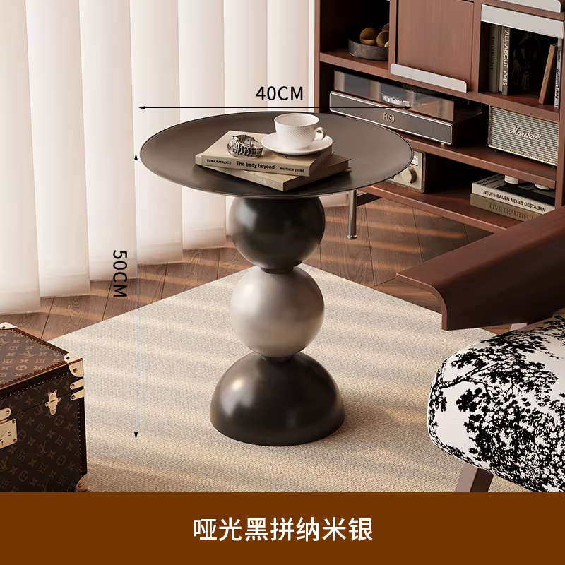 Table d'appoint de canapé rétro Vintage, petite Table basse Mobile, Table de chevet minimaliste, coi
