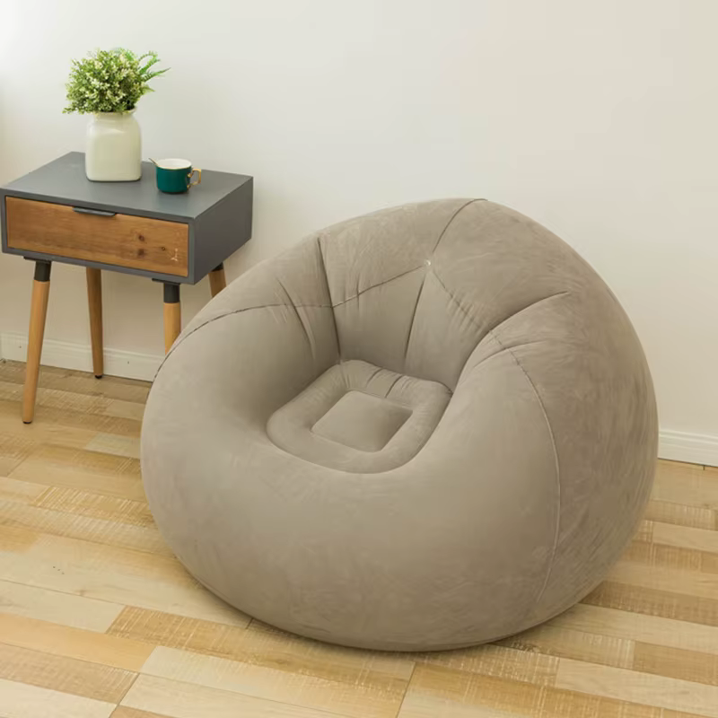 Grand canapé gonflable paresseux, chaise longue en PVC, siège pouf, Pouf bouffant, Tatami, fournitur