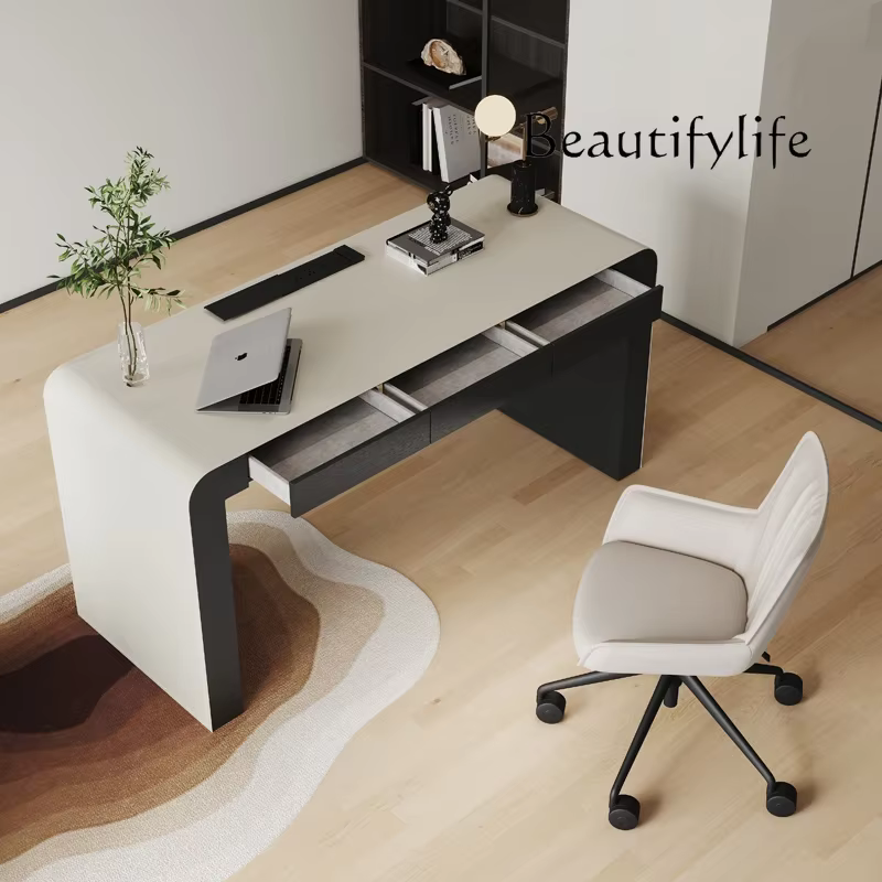 C bureau minimaliste moderne avancé bureau d'étude à domicile minimaliste italien salon lumière bure