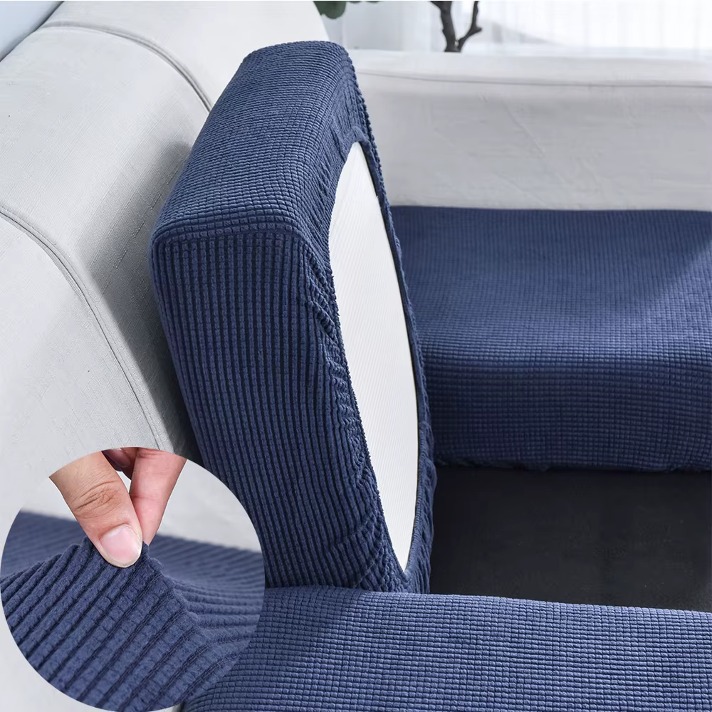 Housse de coussin de canapé élastique