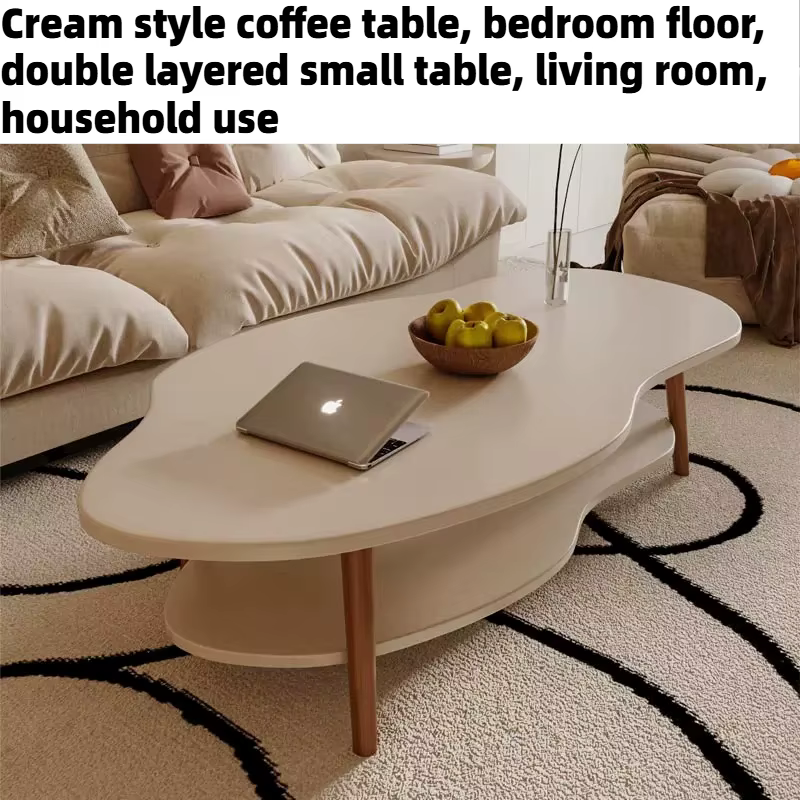 Table basse double à niveaux pour chambre et salon