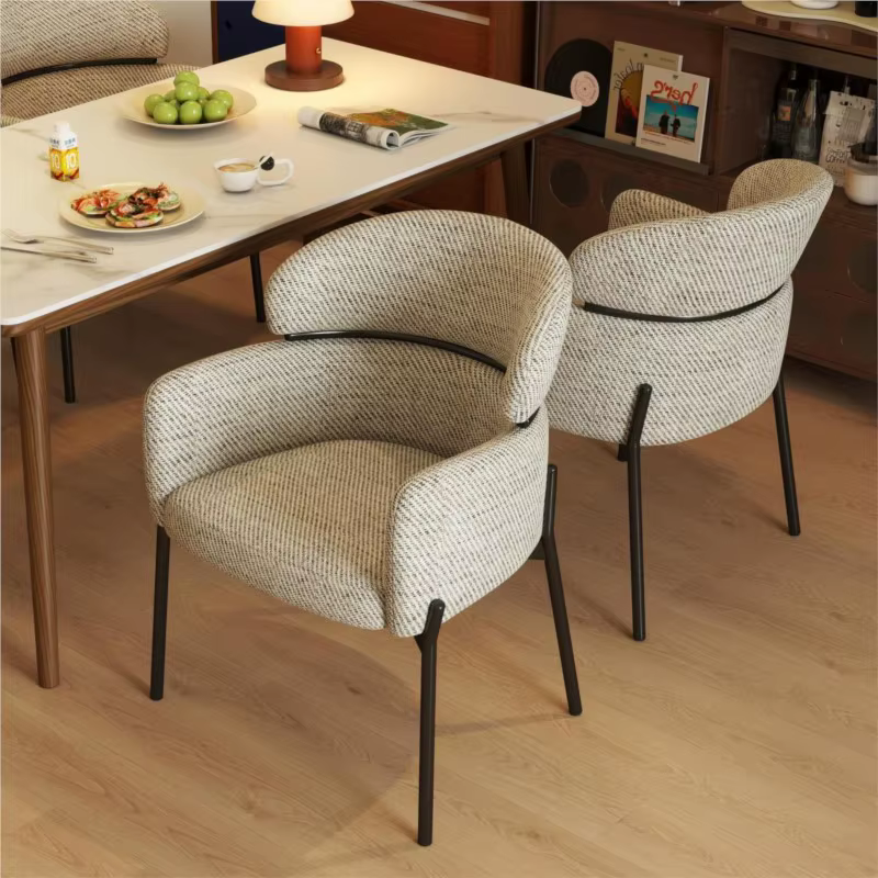 Chaise de salle à manger minimaliste italienne
