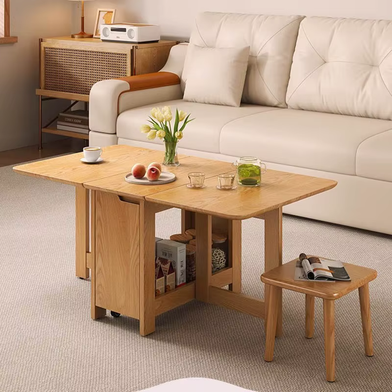 Table basse pliante rustique minimaliste classique salon