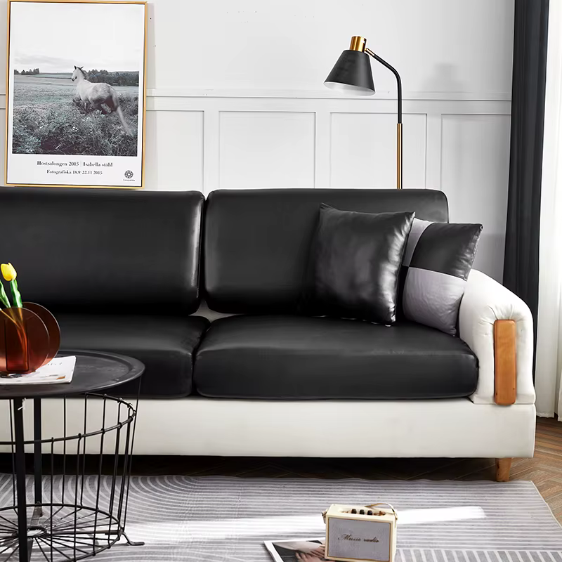 Housse de coussin de canapé imperméable en Pu 100%