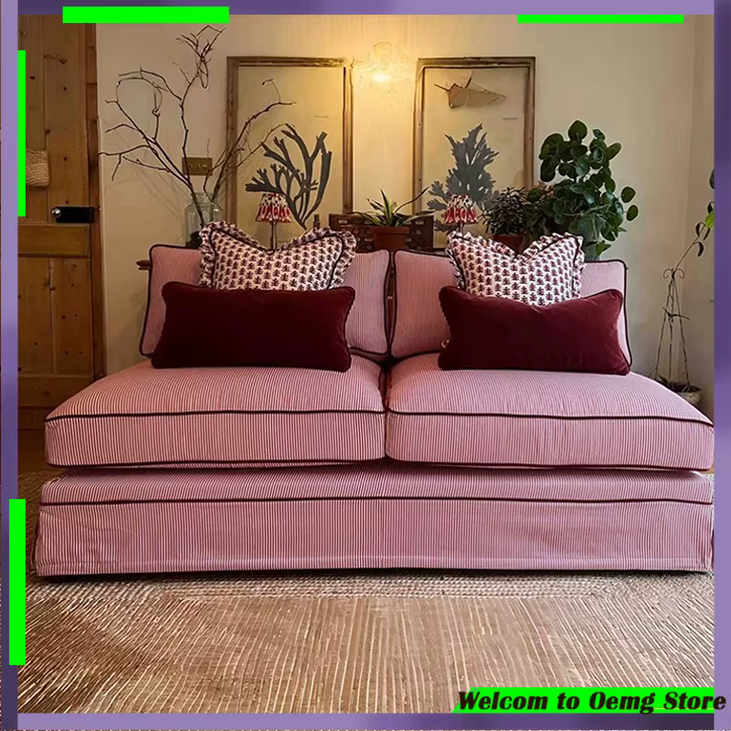 Canapés doubles design remplisseurs souples Italiano canapé de sol salon romantique minimaliste Muebles Para Habitacion décoration de la maison