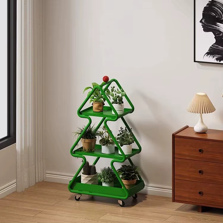 Arbre de noël Design Table basse côté multicouche salon Tables basses modernes livres
