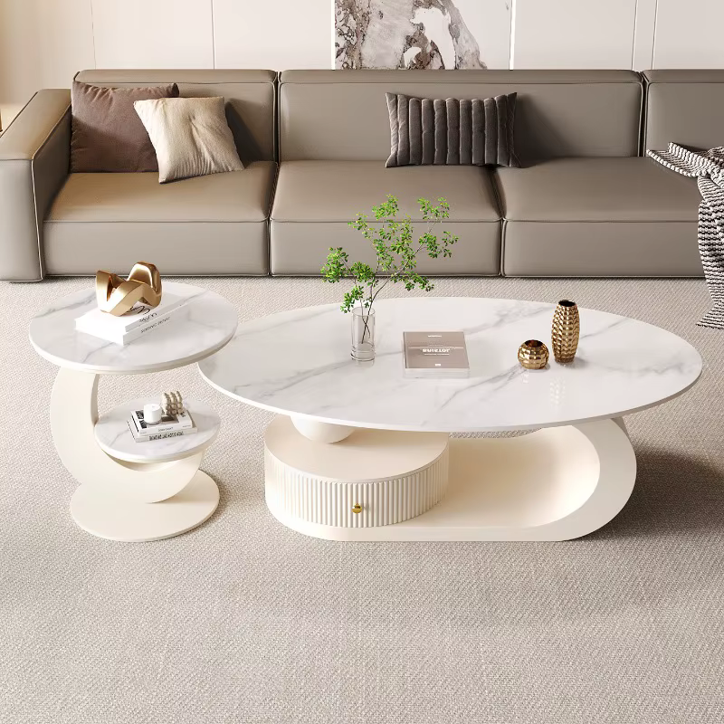 Table basse de sol d'affichage multifonction