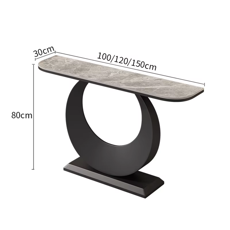 Table Console moderne Unique Glamour rangement classique