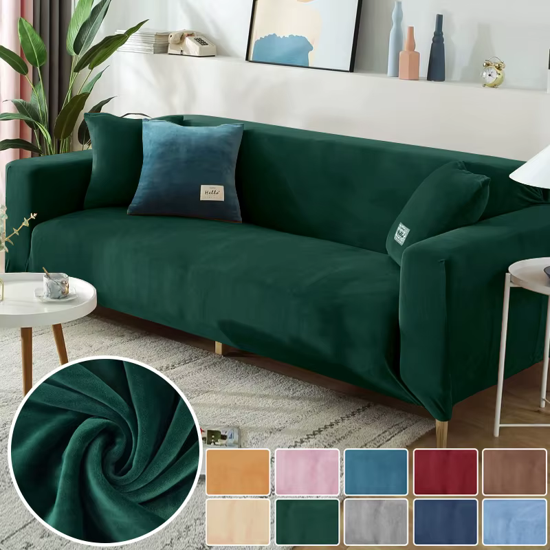 Housse extensible pour canapé et fauteuil 1/2/3/4 places