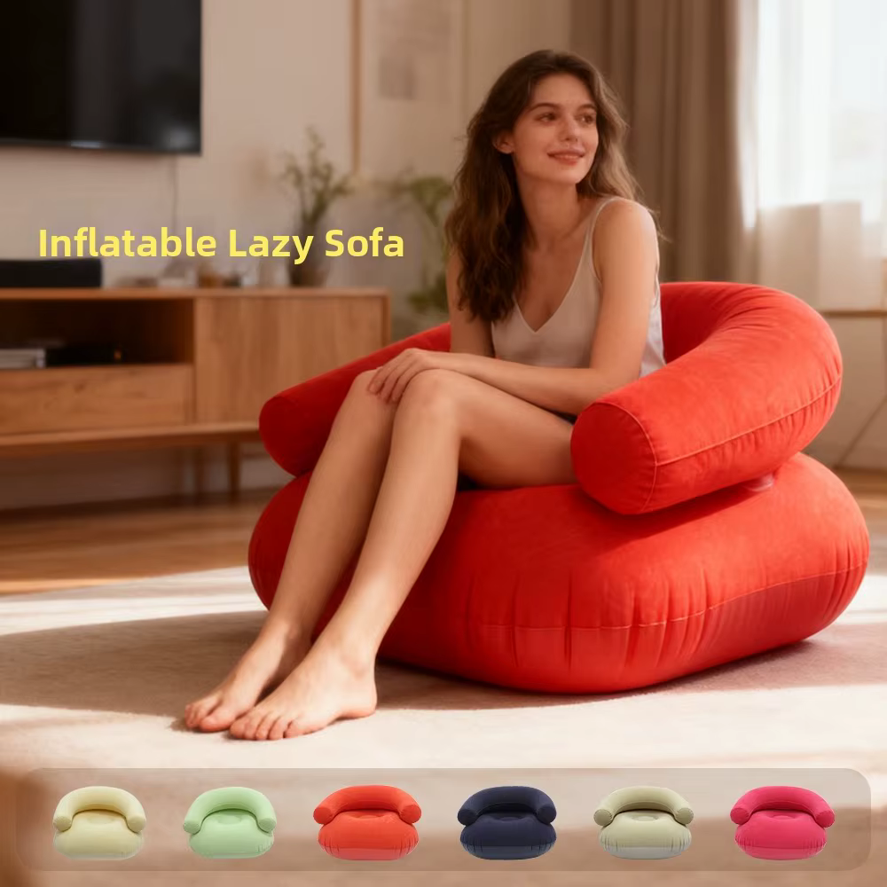 Canapé paresseux gonflable pour une personne