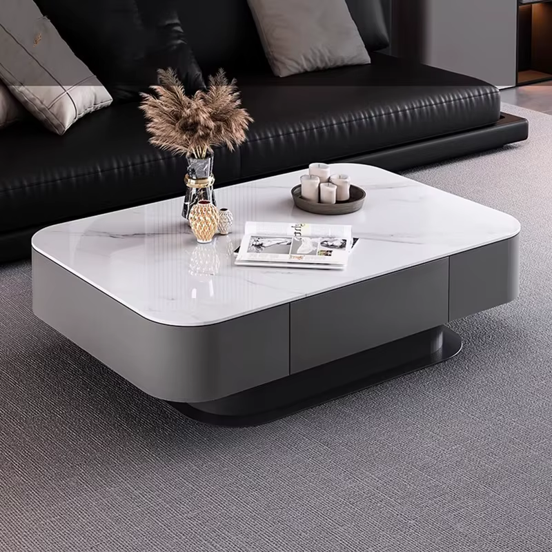 Table basse de rangement européenne
