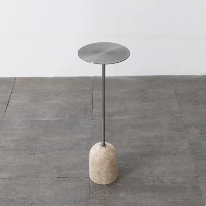 Tables de canapé d'art modernes en acier inoxydable