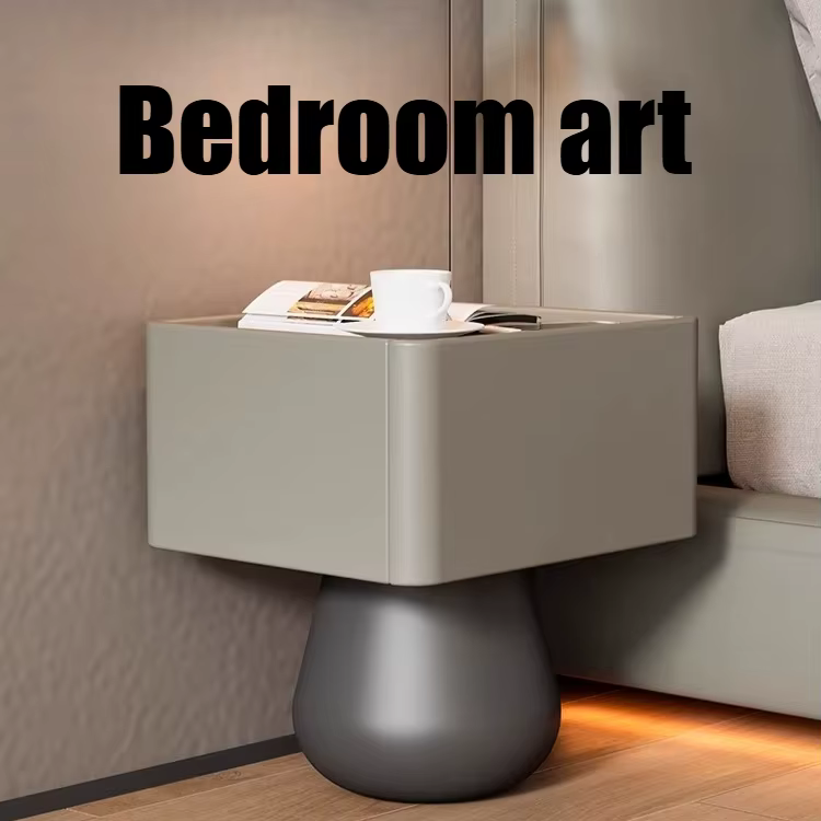 Table de chevet minimaliste en bois