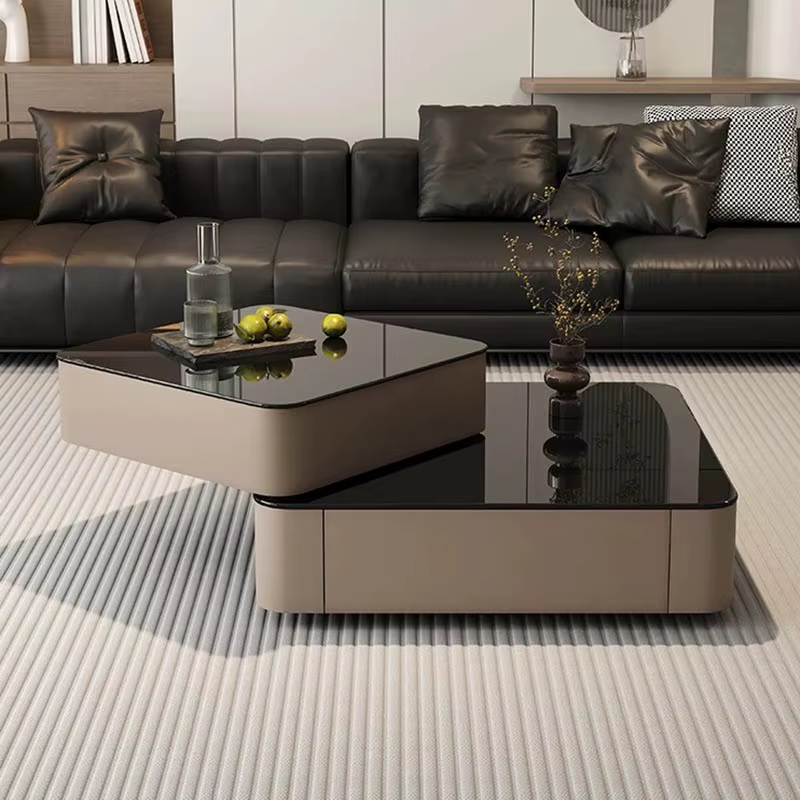 Table basse esthétique minimaliste
