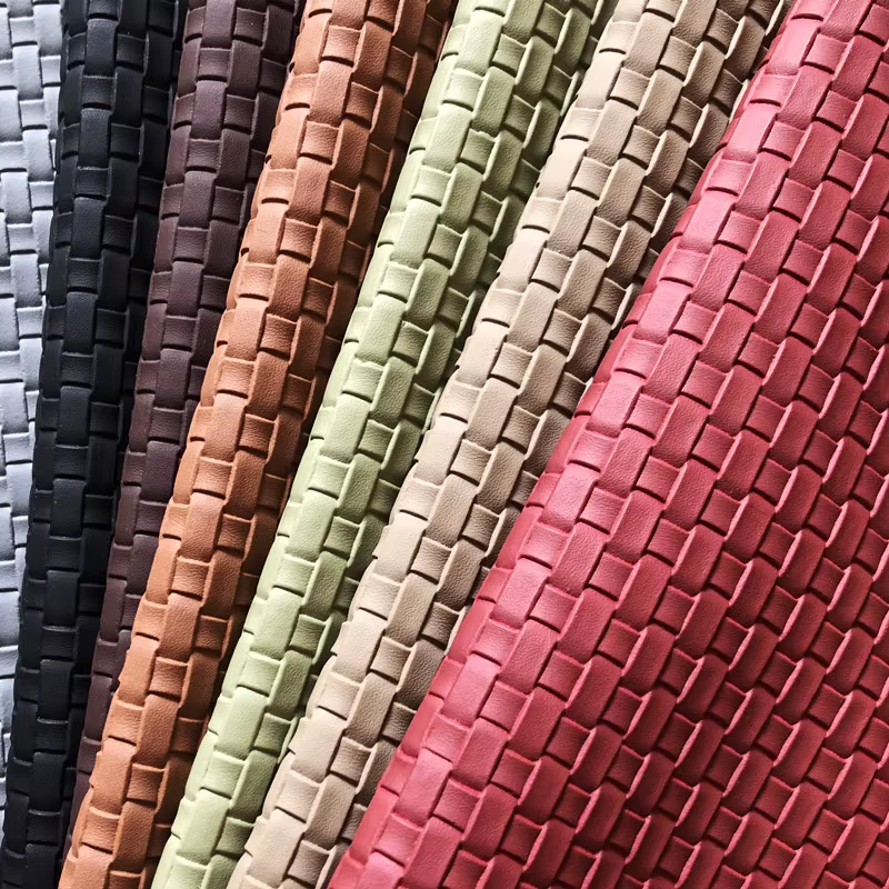 Tissu en cuir Élpour décoration de siège de canapé bricolage