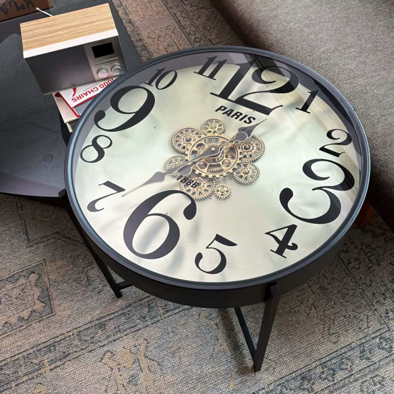 Table basse de luxe glamour avec rangement