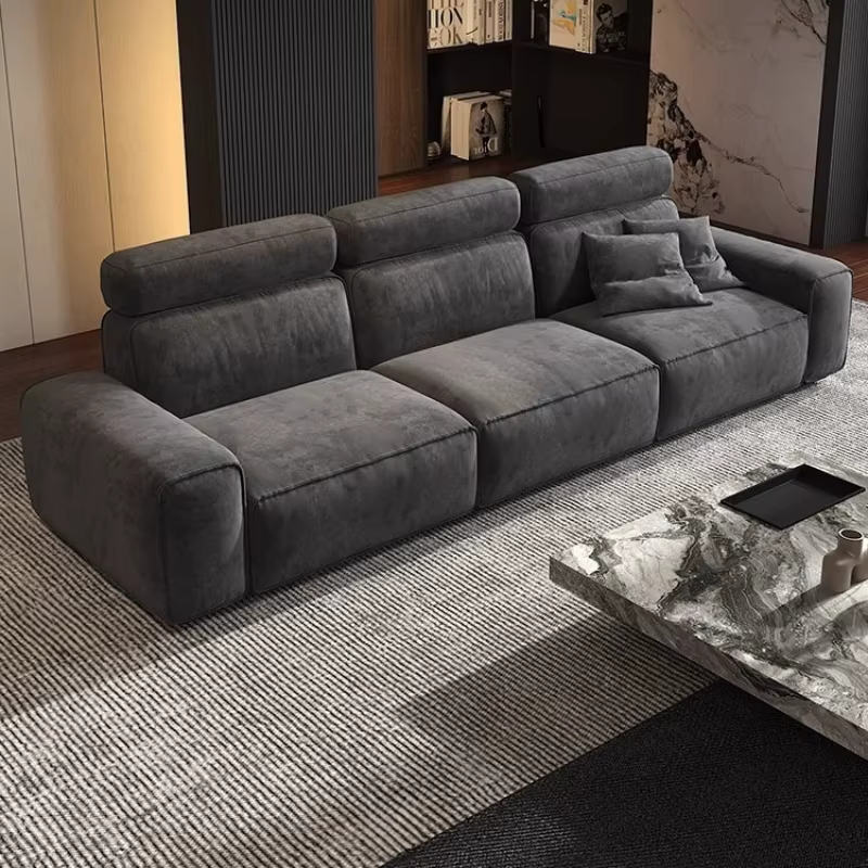 Sol Double canapés confortable adultes nordique minimaliste coussin canapé jeu concepteur Muebles Para El Hogar meubles de maison