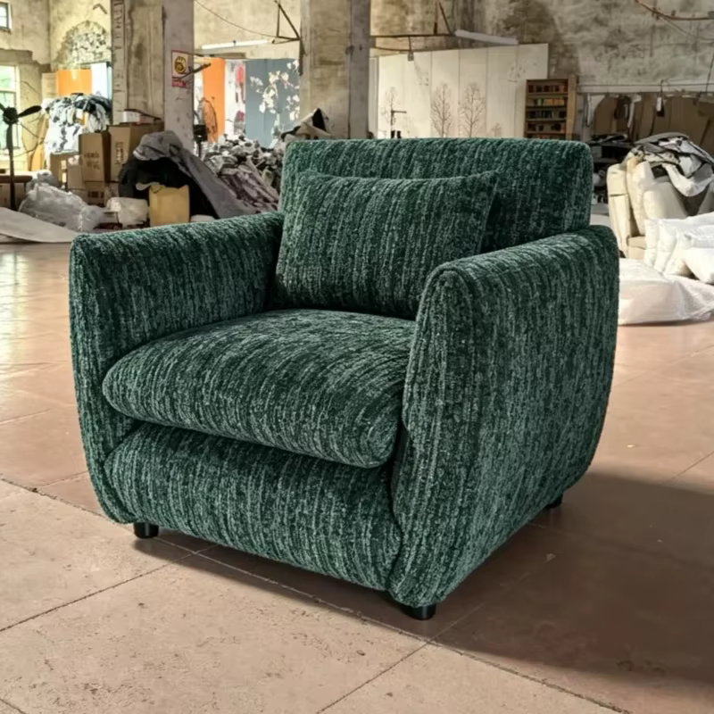 Fauteuils de salon moelleux et confortables