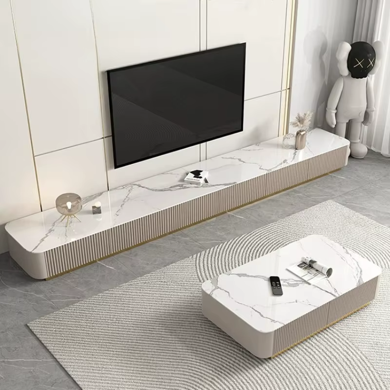 Meuble TV mural moderne de luxe pour salon