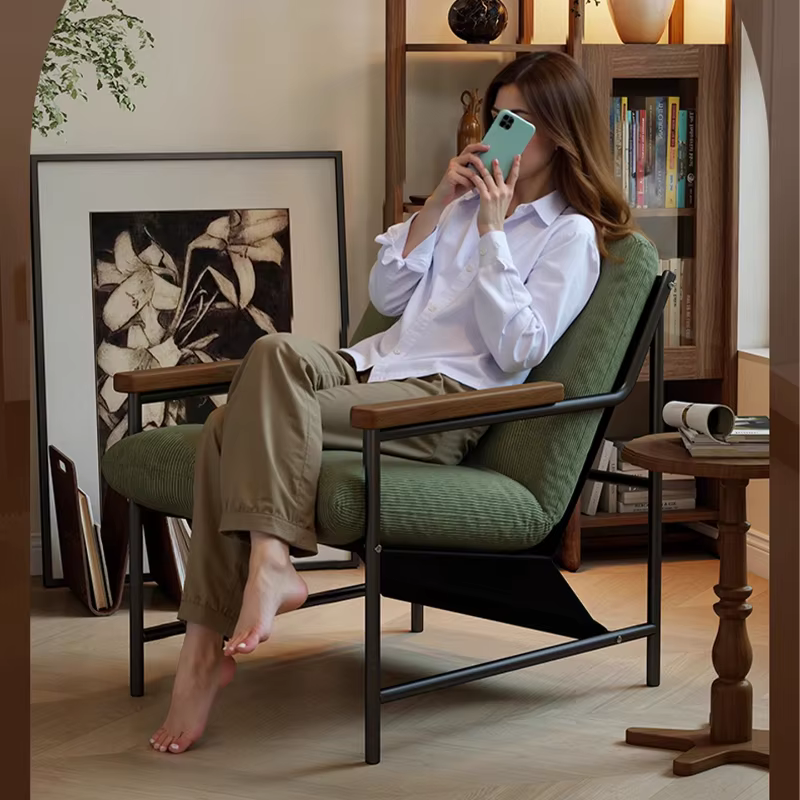 Fauteuil monoplace de style vintage