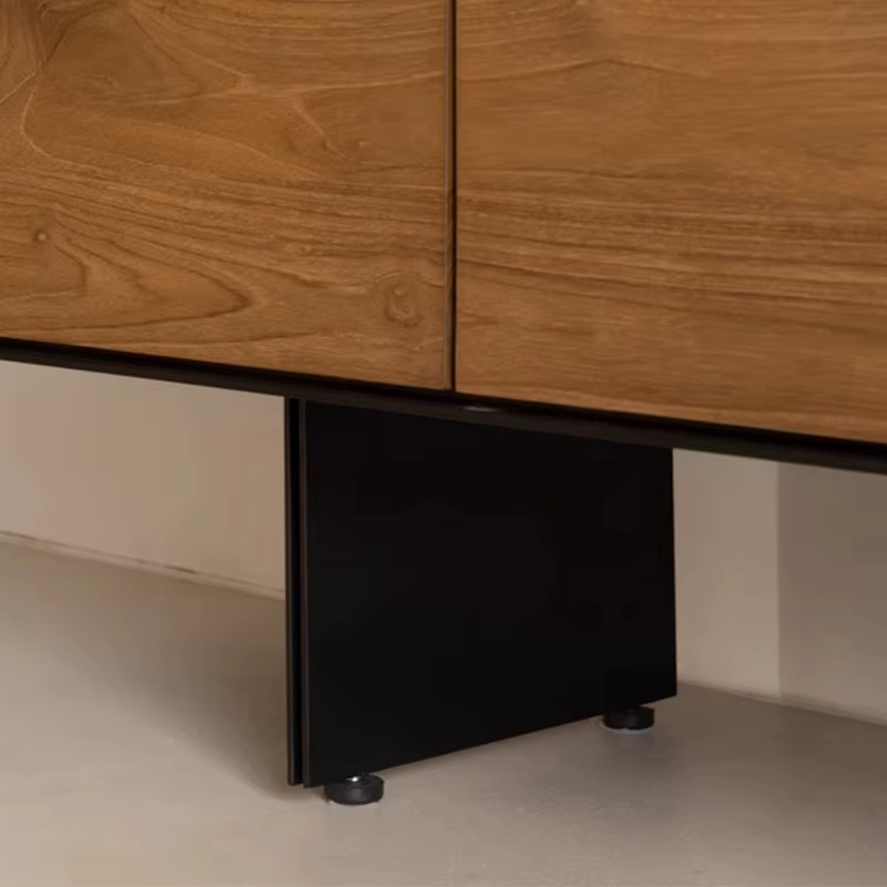 Meuble TV moderne et simple en bois massif