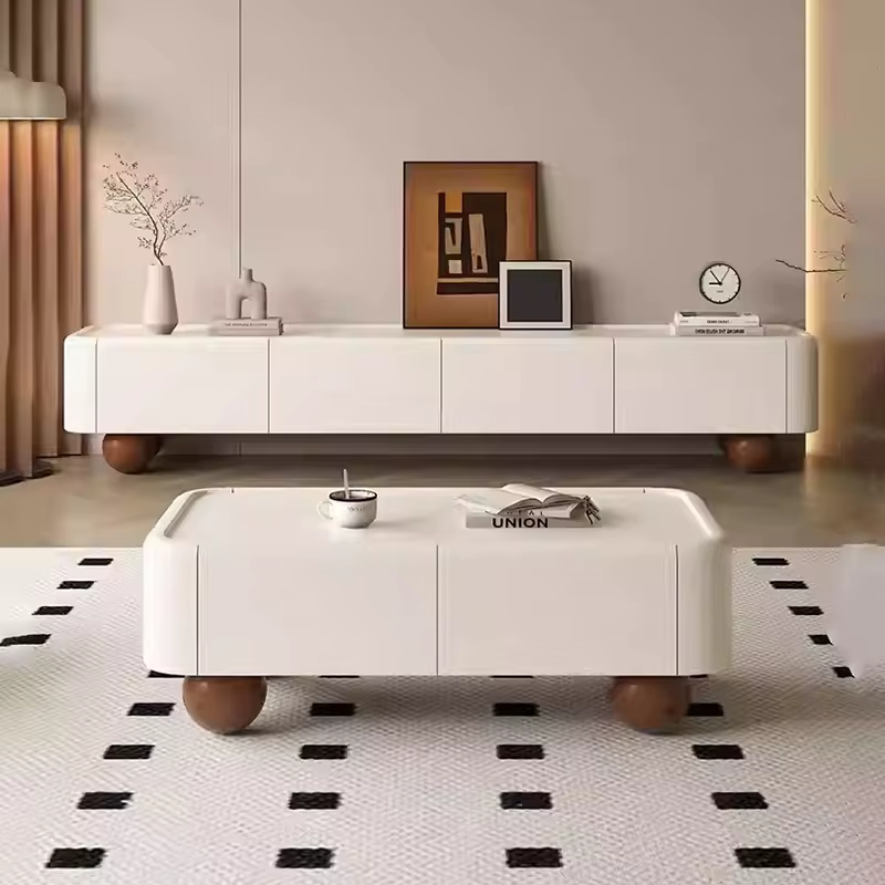 Meuble Tv italien mignon avec tiroirs rangement chambre