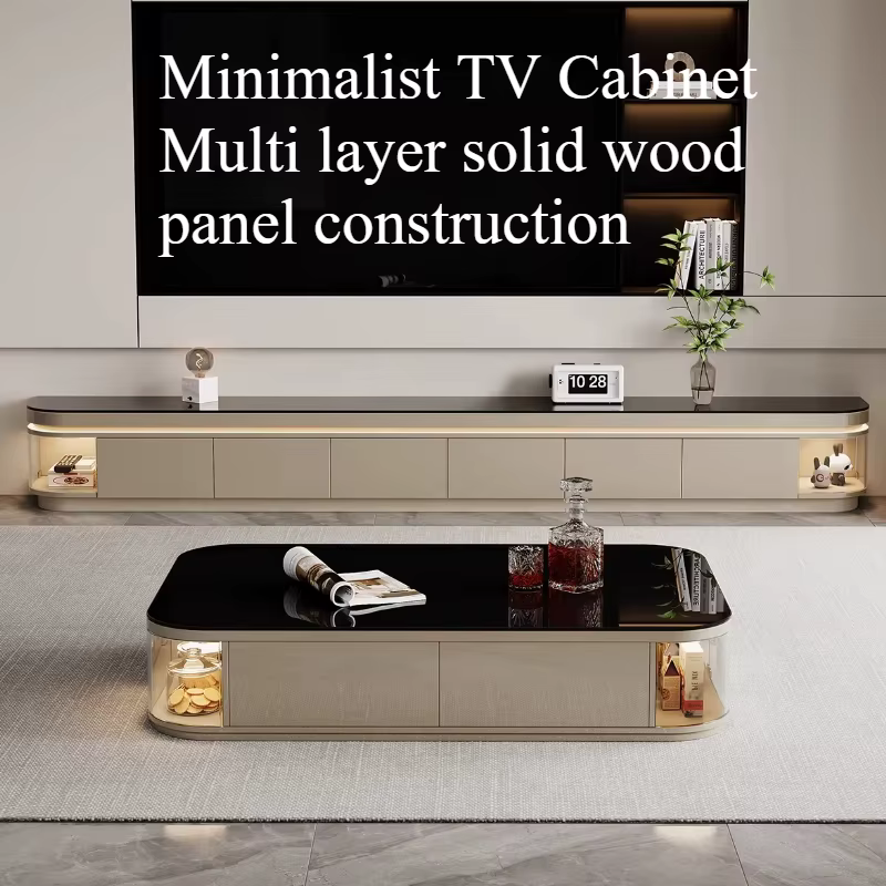 Meuble TV sur pied de 50 pouces avec tiroirs de rangement