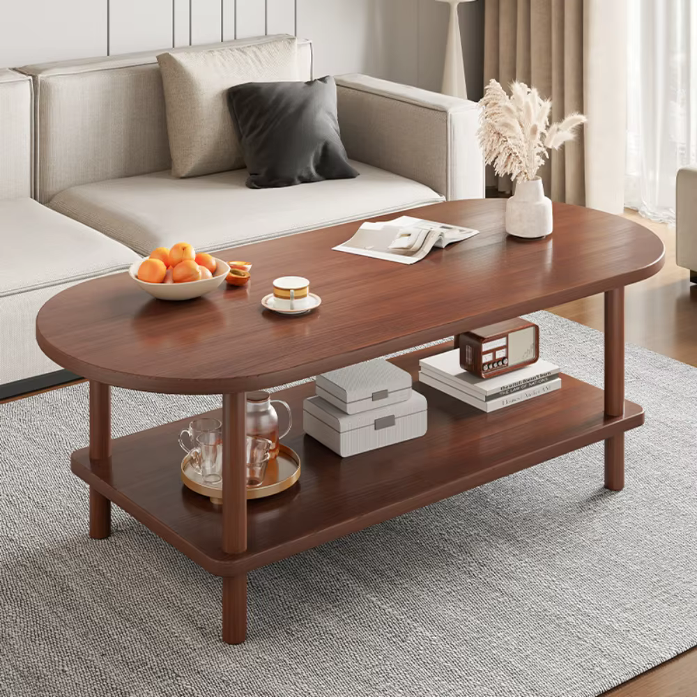 Table basse ovale pour salon