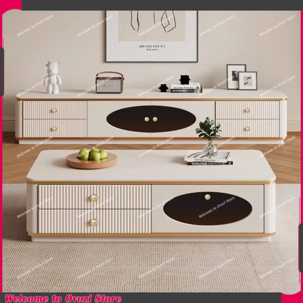 Meuble TV mural brillant design