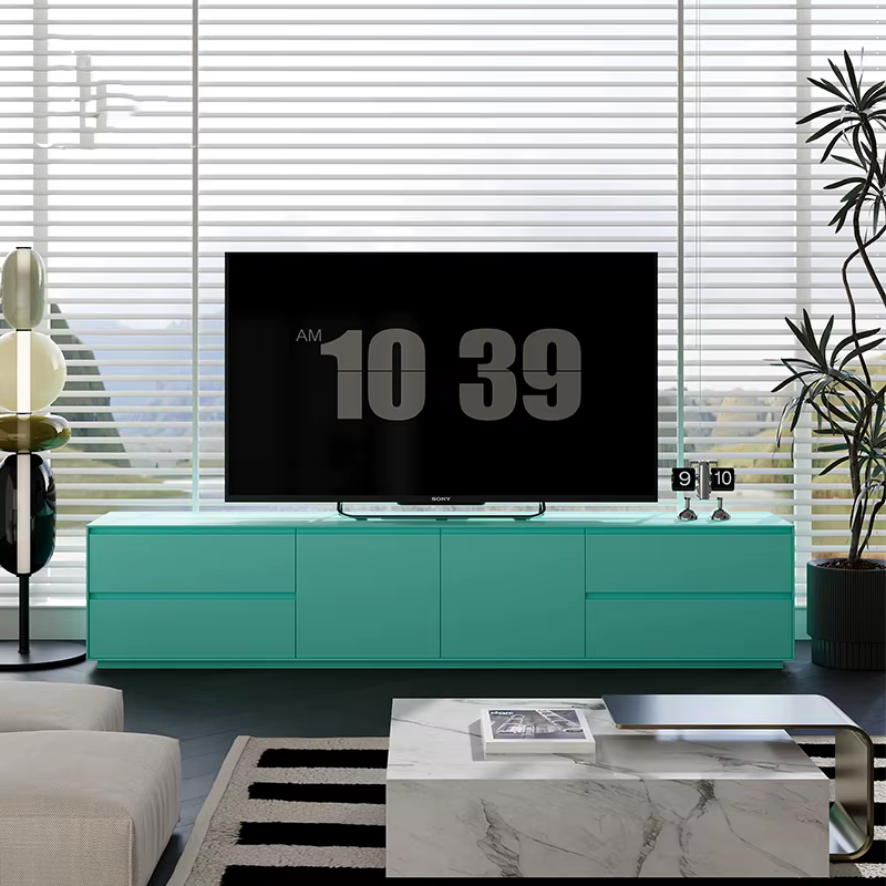 Meuble Tv De luxe à la mode au sol français avec rangement
