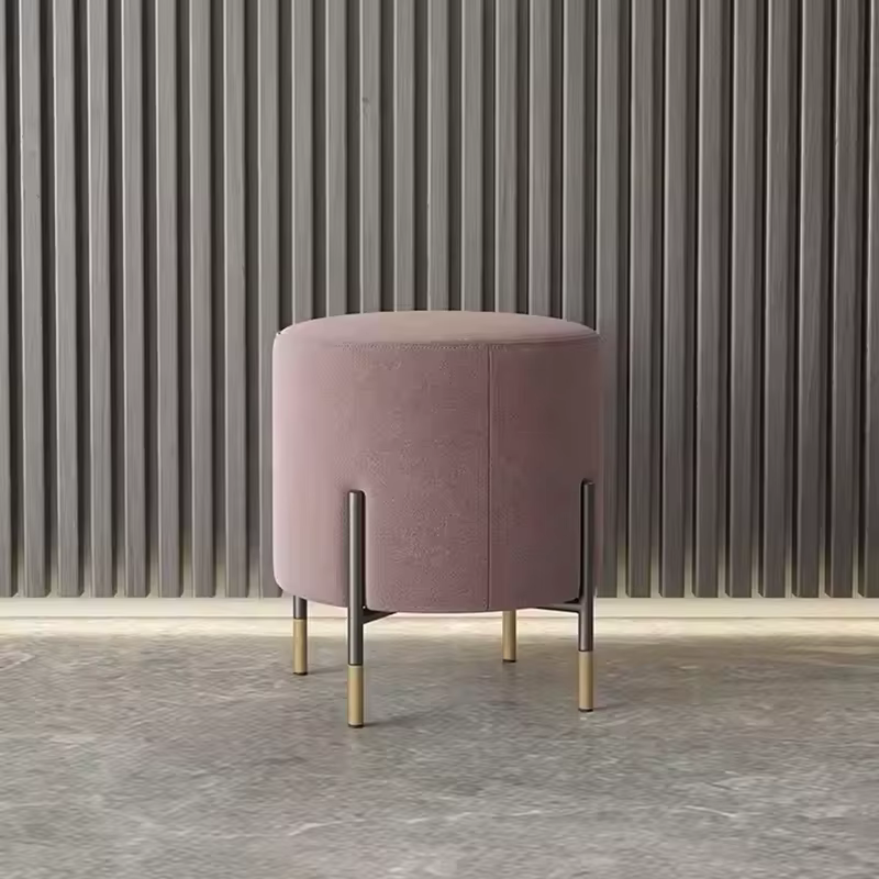 Tabouret rond de luxe léger scandinave