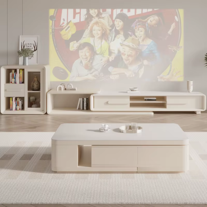 Tables basses extensibles nordiques en bois Design De luxe