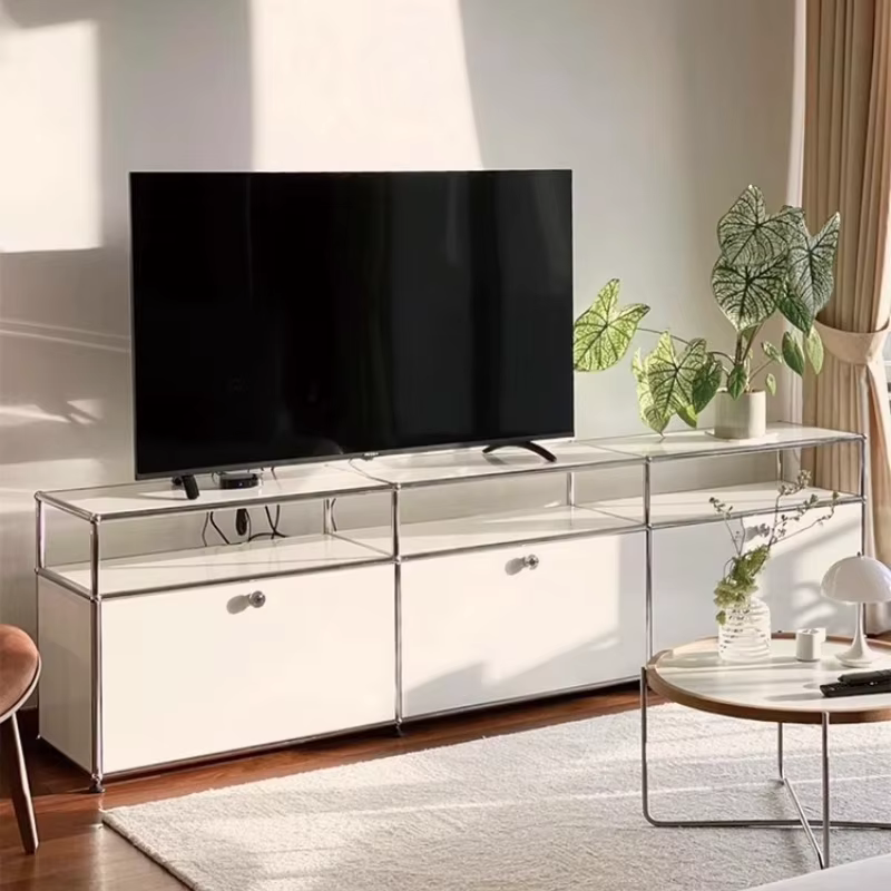 Meuble Tv haut Simple, poignées verticales