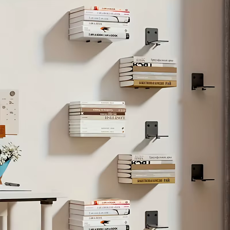 Étagère murale flottante invisible pour livres
