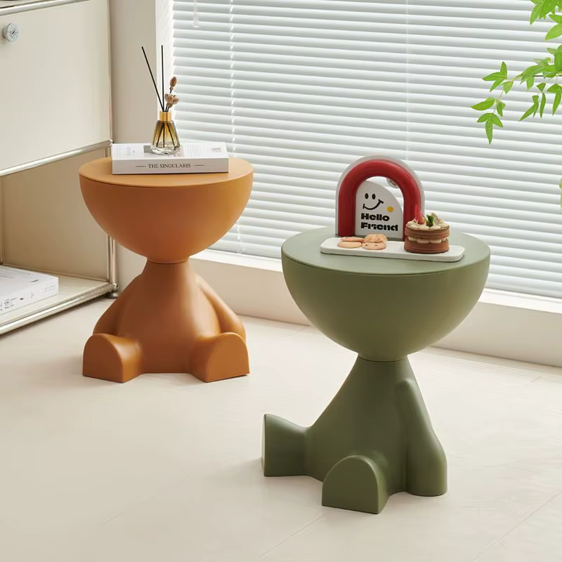 Table basse plate en plastique de style simple DE 2 pour la maison
