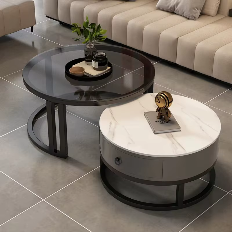 Table Basse Design de luxe minimaliste Glamour Tables basses nordiques uniques