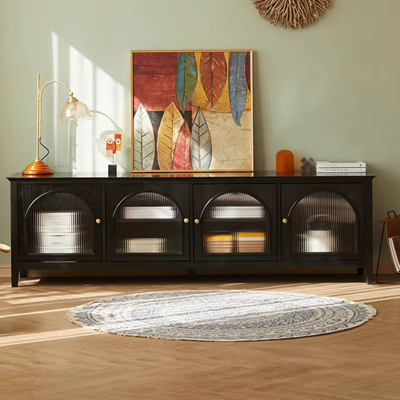 Meuble Tv De luxe français Glam verre