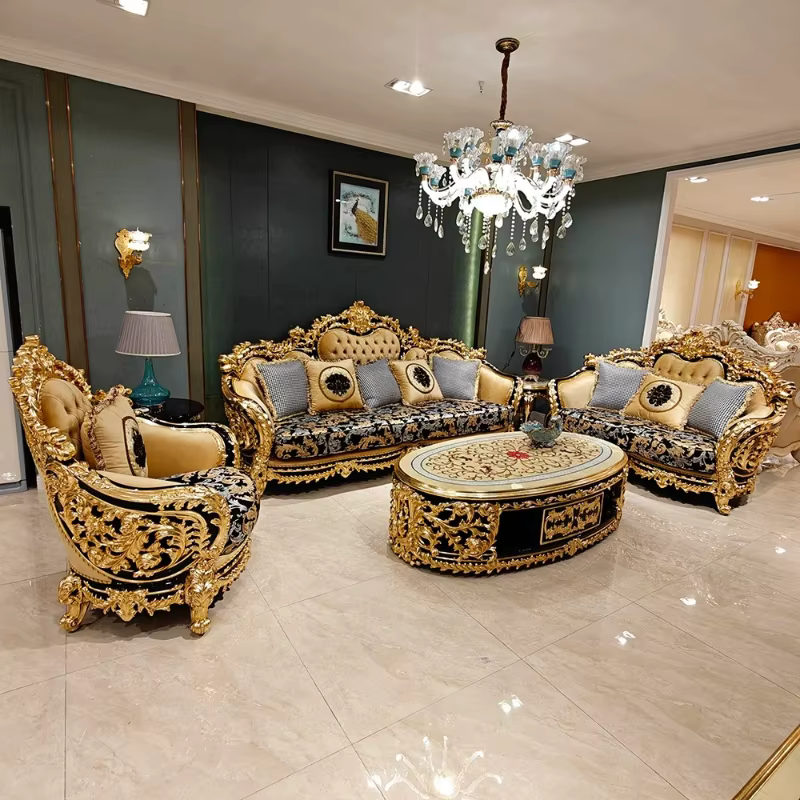 Canapé sectionnel de luxe en cuir