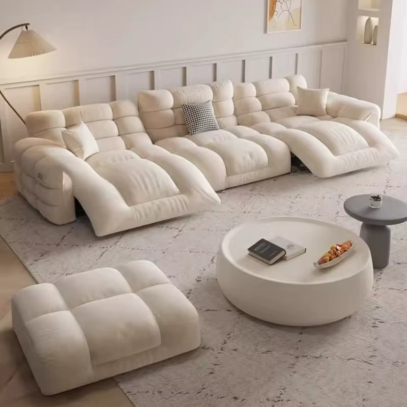 Canapé italien confortable design coussin appartement canapés doux élégant relaxant Muebles Para Habitacion accessoires pour la maison