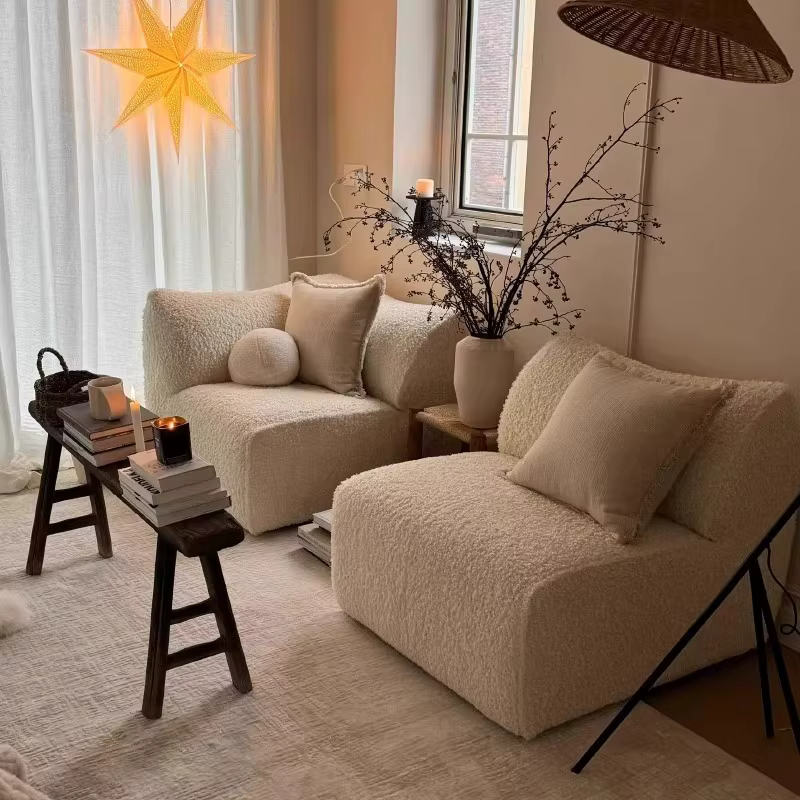 Double coussin salon canapés