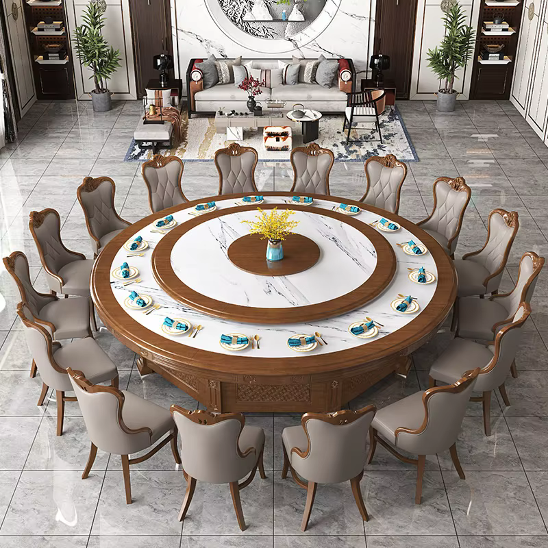 Table à manger d'hôtel 20 places