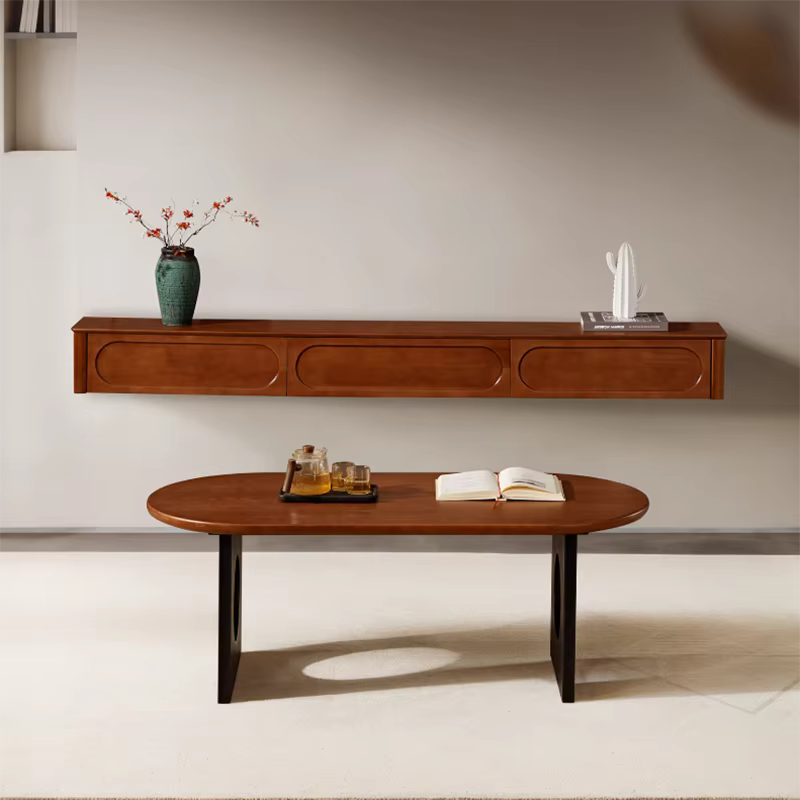 Wabi Sabi Meuble Tv Rustique Minimaliste Glamour Flottant Beauté