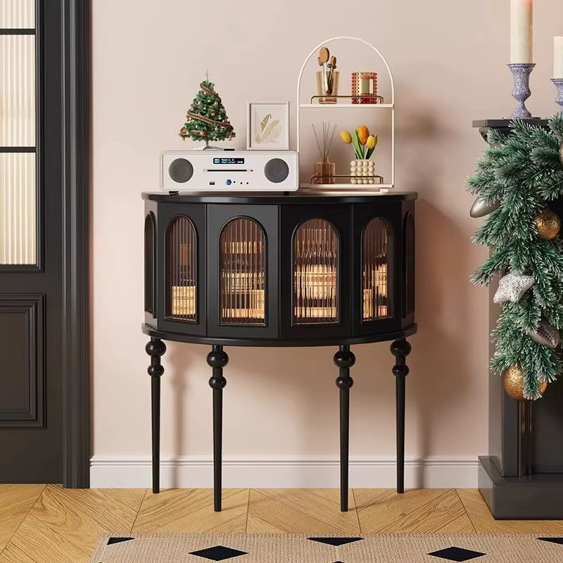 Armoires de salon nordiques en bois