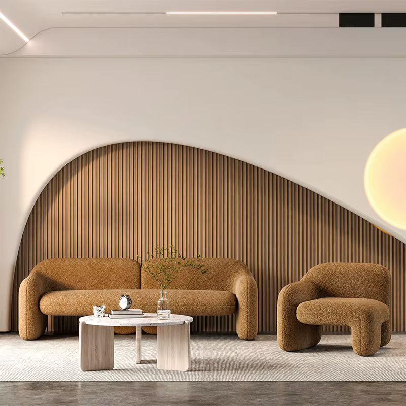 *-2025 Canapé de salon moderne de luxe de style nordique