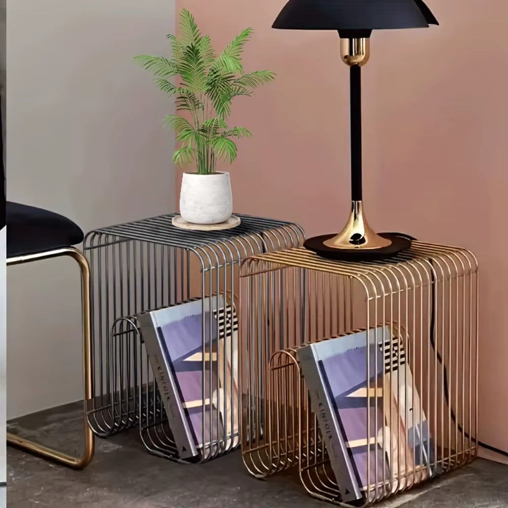 [Mable d'appoint moderne en métal] Table