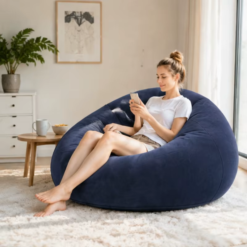 Canapé gonflable individuel confortable