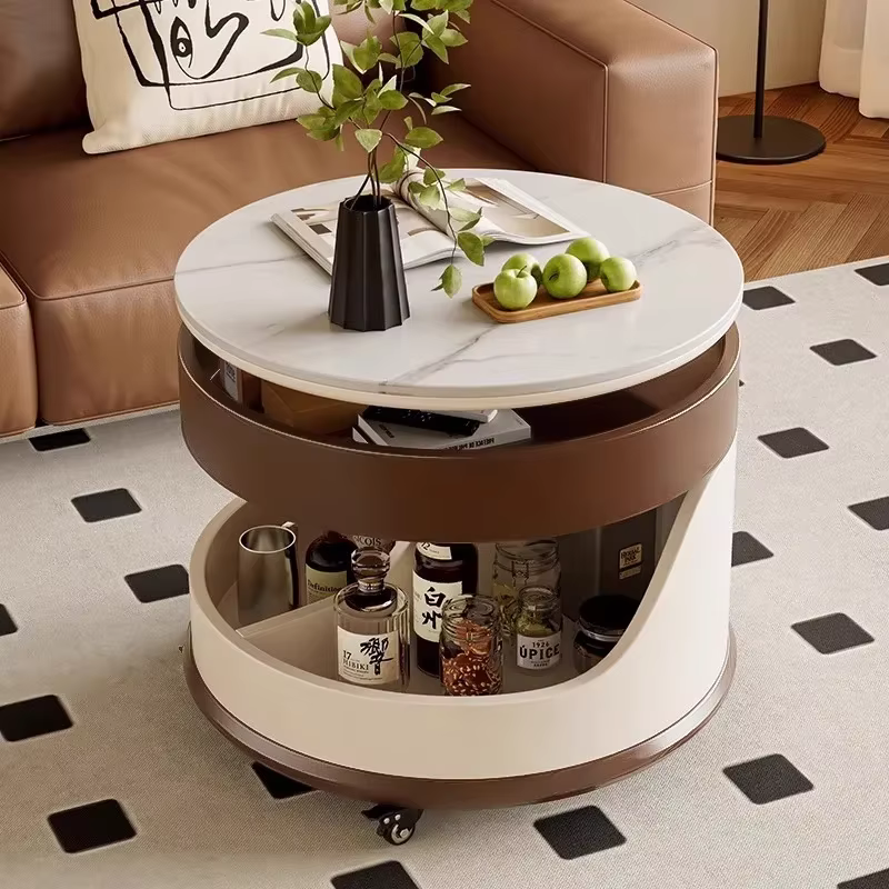 Table basse De rangement évolutive